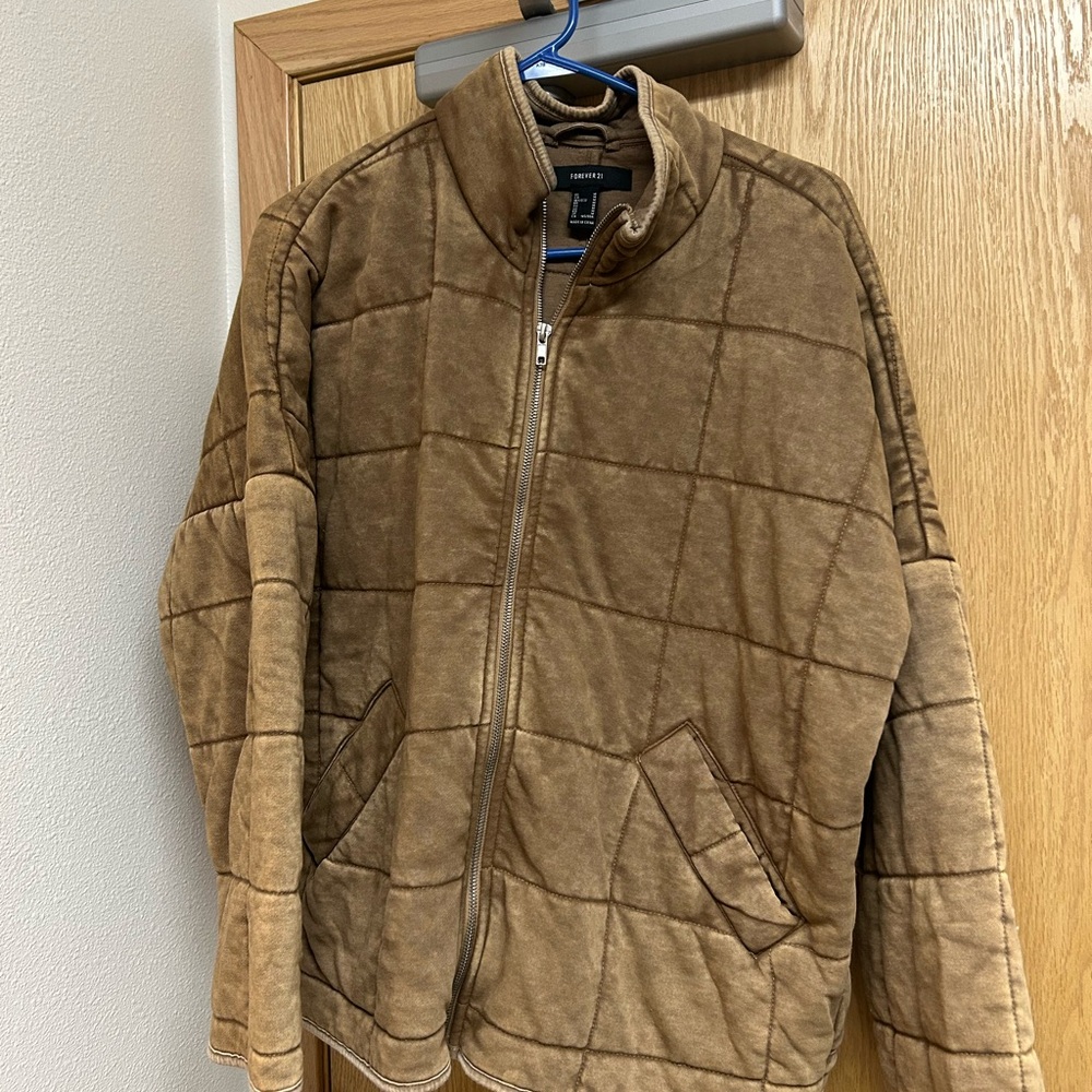 Women’s Brown Quilted Jacket
